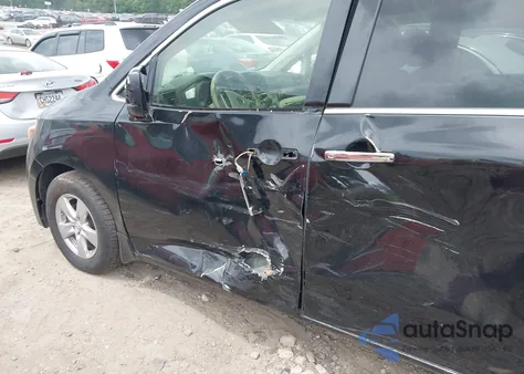 2013 Nissan Quest Sv z USA, uszkodzony, nr VIN JN8AE2KP1D9066736